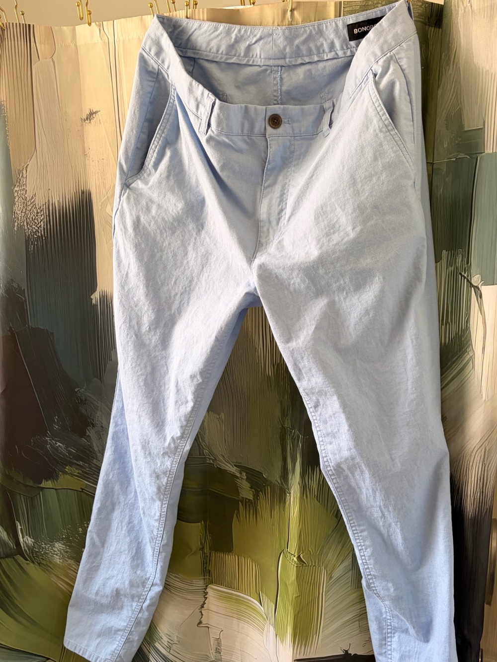 Bonobos Light Blue slim pants